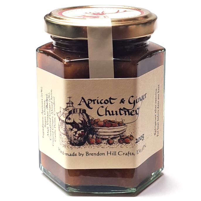 Apricot & Ginger Chutney 200g – CornishHampers.com